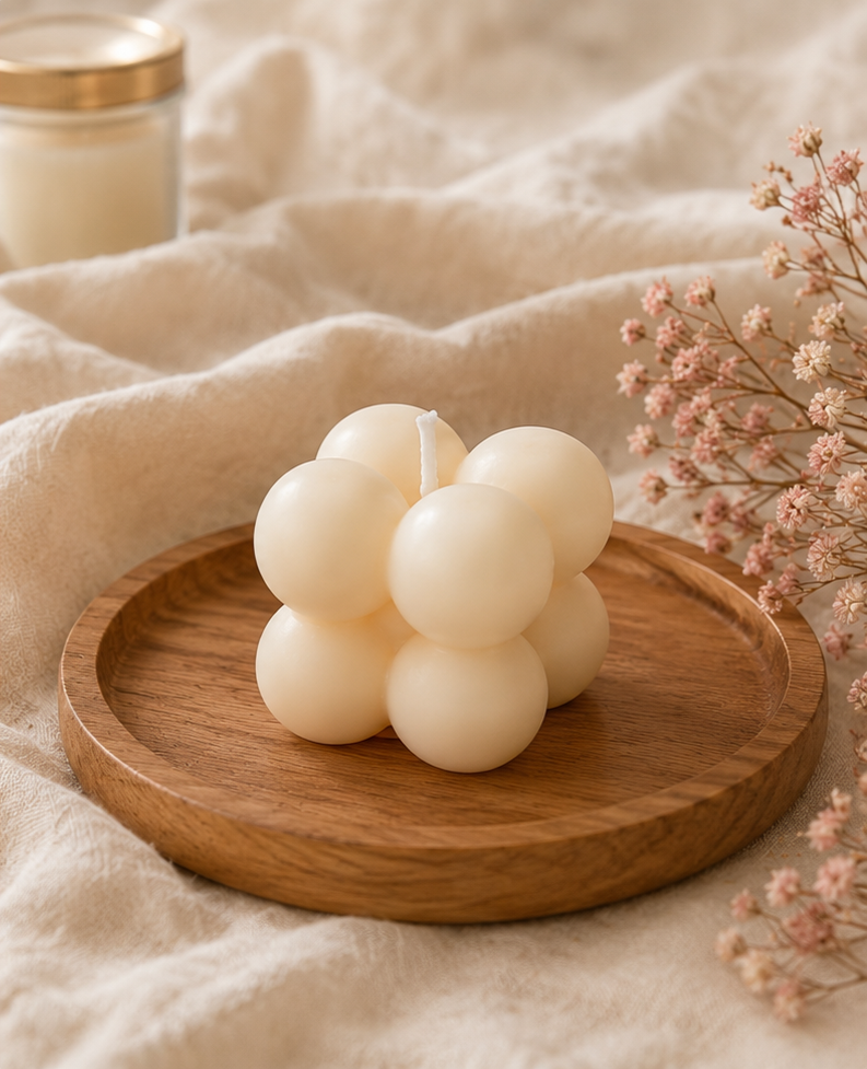 Mini Bubble Scented Candle