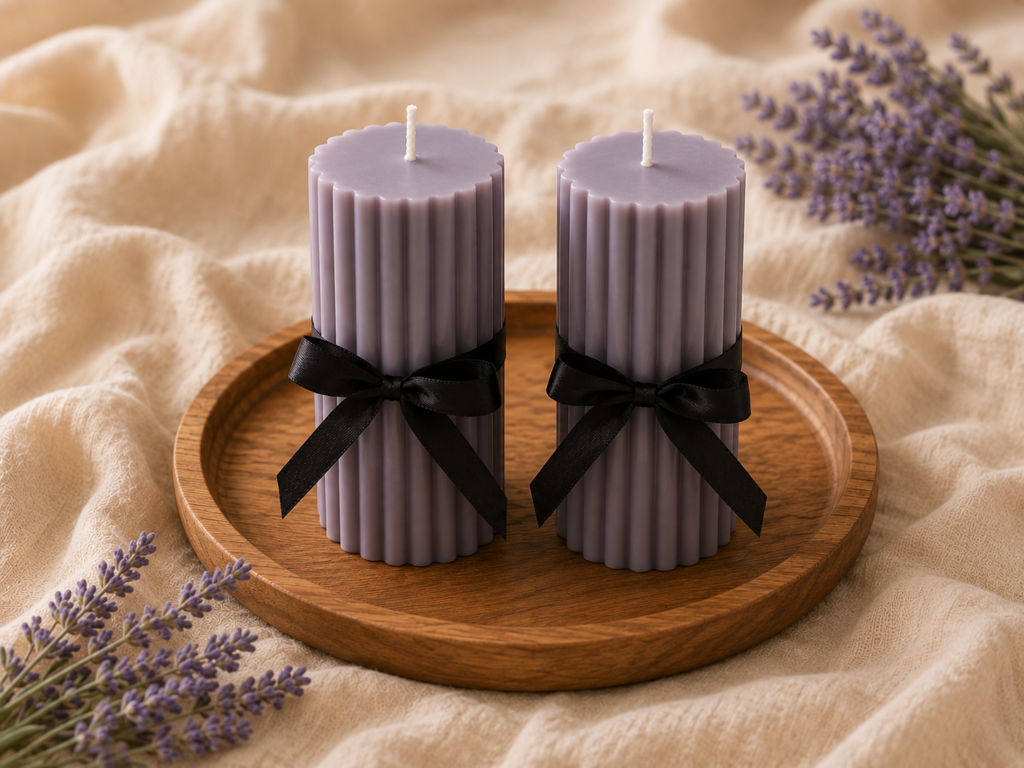 Aesthetic Piller Scented Candle