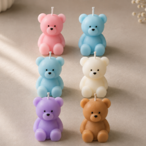 Mini Teddy Bear Scented Candle